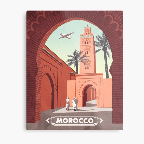 Morocco Metal Print