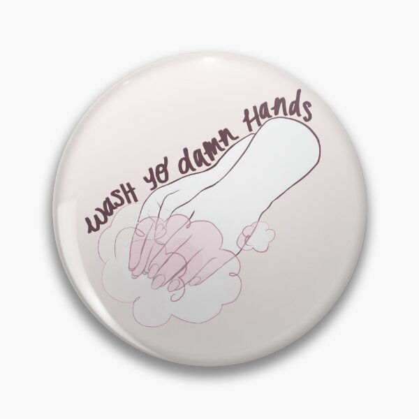Item preview, “Wash Yo Damn Hands” designed and sold by elumnere.