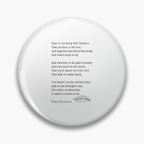 Item preview, Hope is the thing with feathers designed and sold by corbrand.