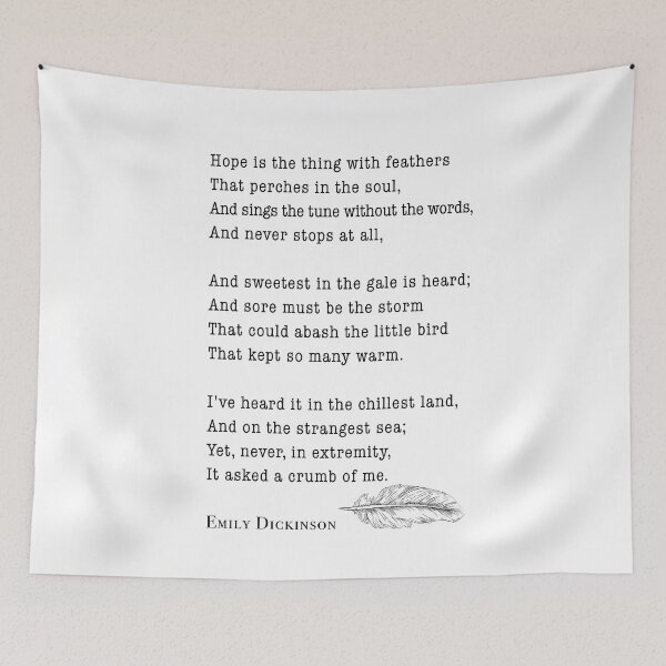 Item preview, Hope is the thing with feathers designed and sold by corbrand.