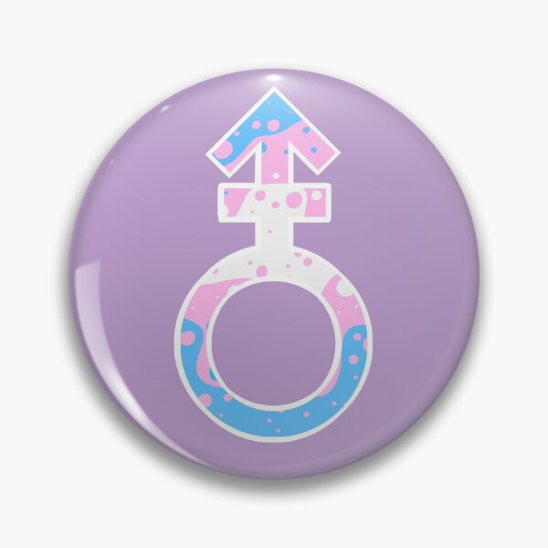 Item preview, Identity Fluid: Trans - Androgynous Gender Symbol designed and sold by aevios.
