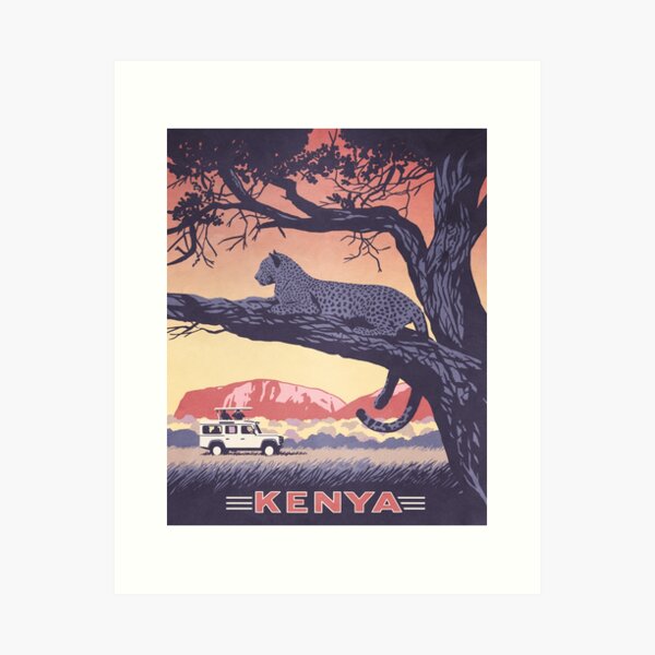Kenya Art Print
