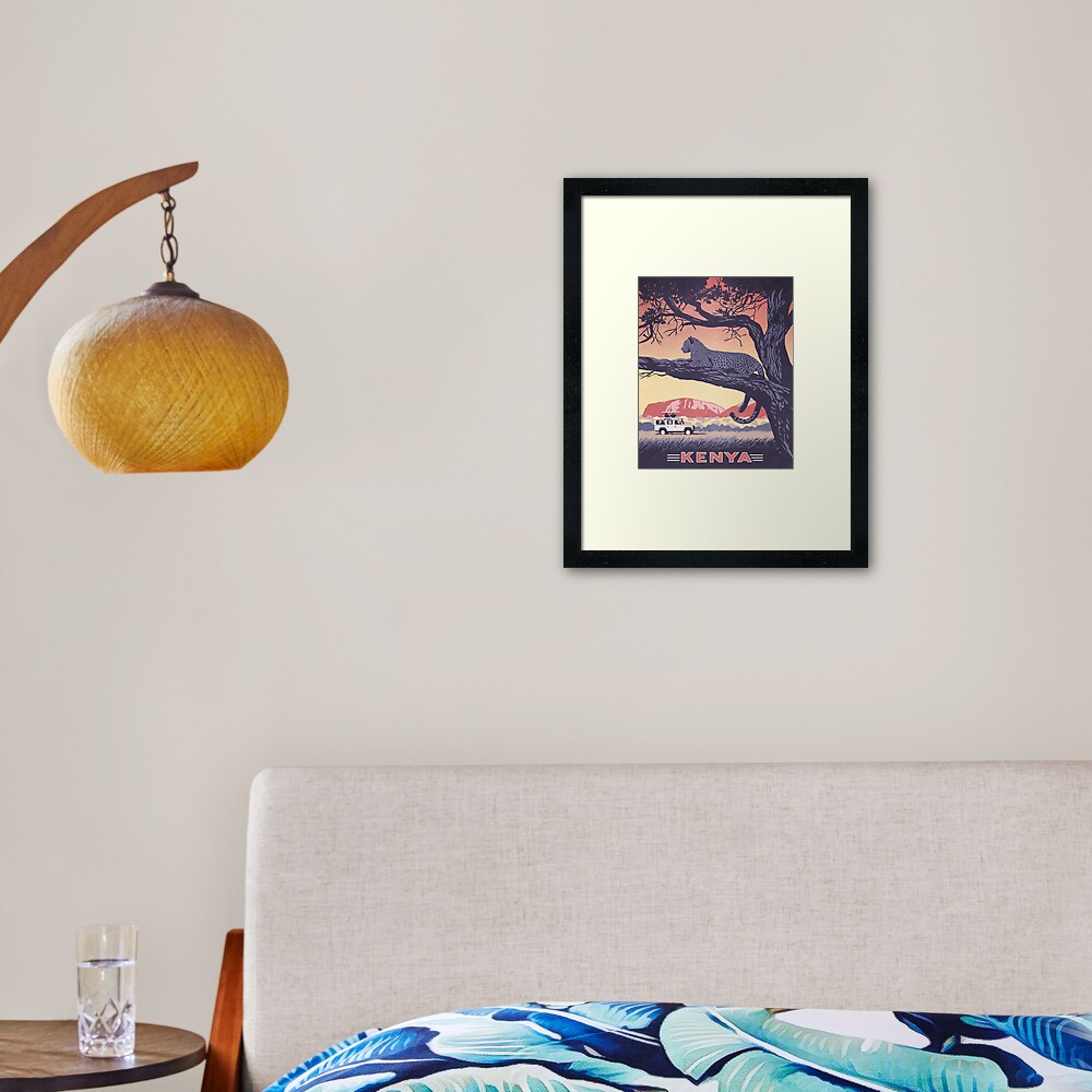 Kenya Framed Art Print