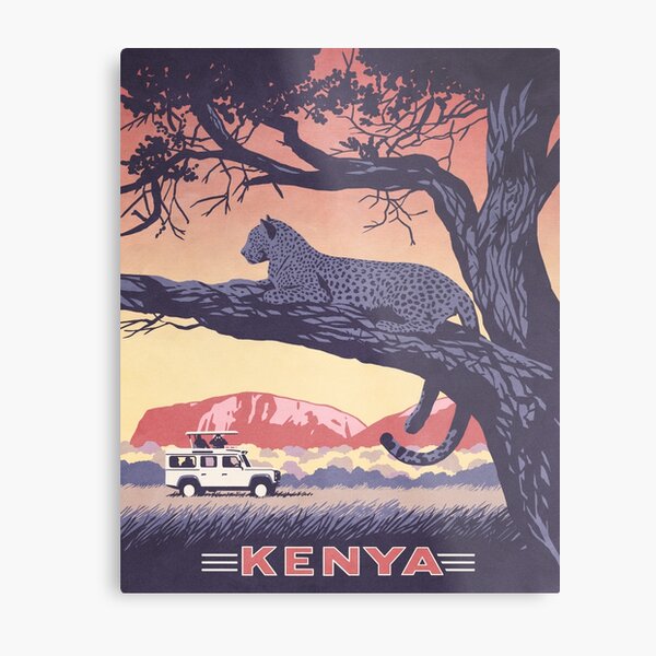 Kenya Metal Print