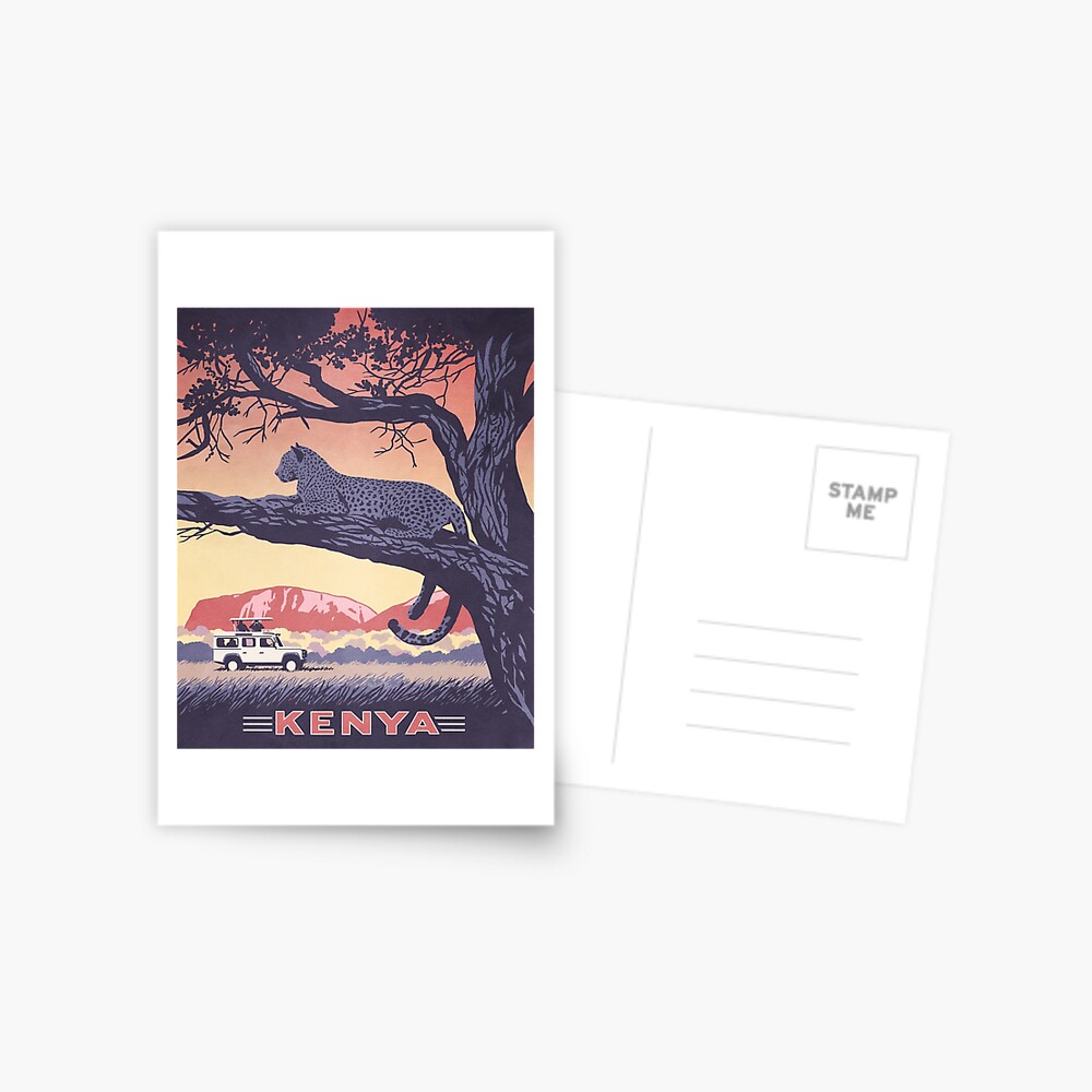 "Kenya" Postcard for Sale by rossmurray Redbubble