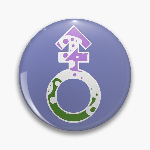 Item preview, Identity Fluid: Genderqueer - Androgynous Gender Symbol designed and sold by aevios.