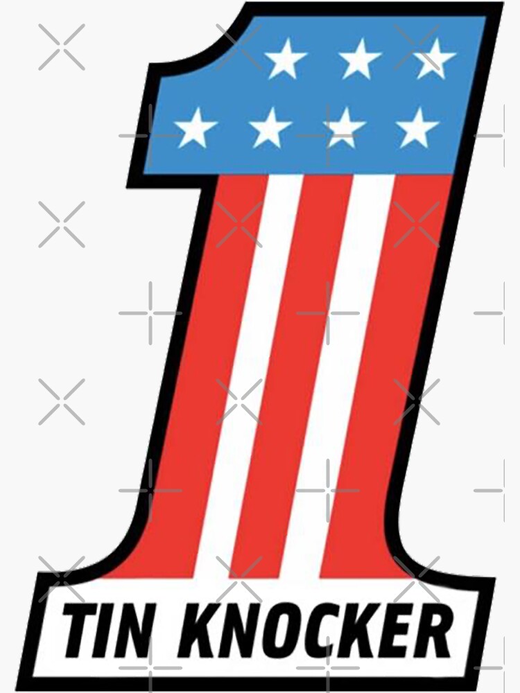 "Tin Knocker" Sticker for Sale by unionpride Redbubble