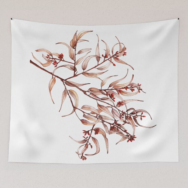 Item preview, Eucalyptus Leaves and Buds on a Branch designed and sold by Siara-Studio.