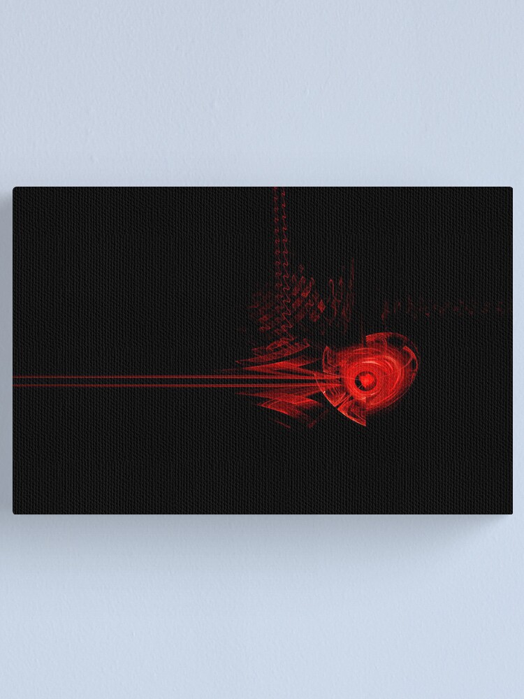 Thumbnail 1 of 3, Canvas Print, Th wounded heart designed and sold by AgnesAM.