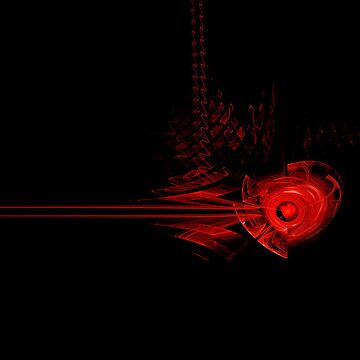 Artwork thumbnail, Th wounded heart by AgnesAM