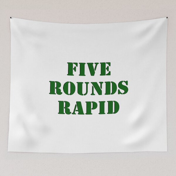 Item preview, Five Rounds Rapid designed and sold by kryten4k.