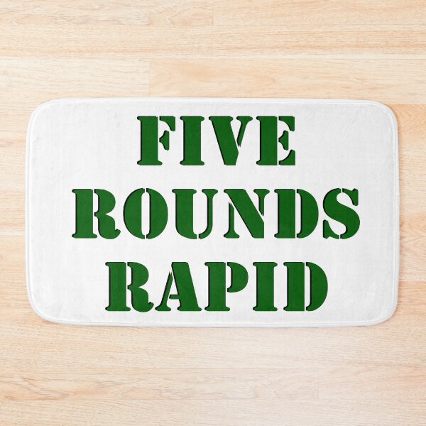 Item preview, Five Rounds Rapid designed and sold by kryten4k.