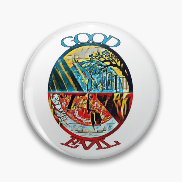 Item preview, GOOD VS EVIL designed and sold by RebelShadow.