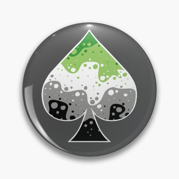 Item preview, Identity Fluid: Aromantic - Spade designed and sold by aevios.