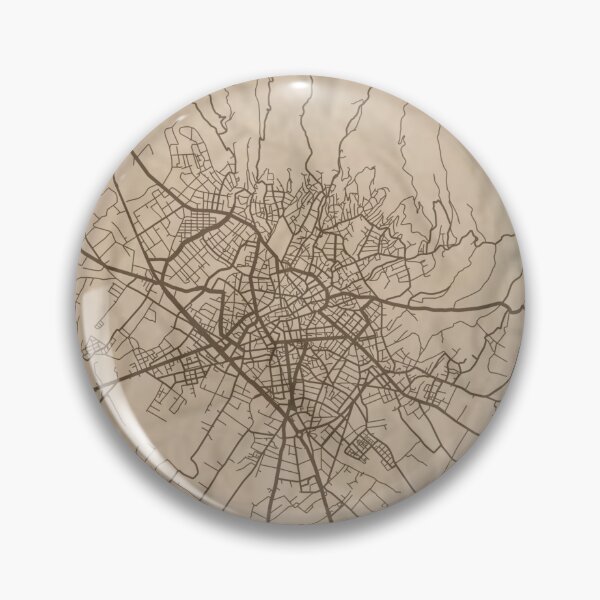 Item preview, Agrinio Sepia Map designed and sold by CPTVDesign.