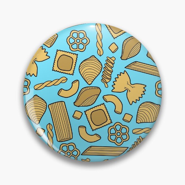 Item preview, Pasta Pattern On Blue designed and sold by NoSaysLion.