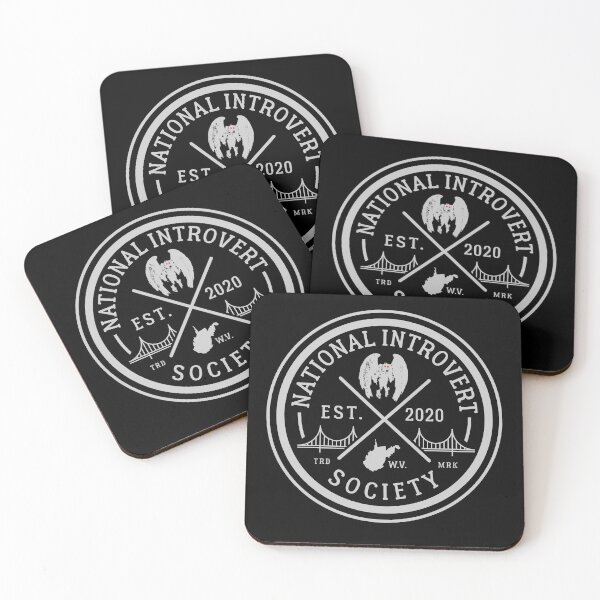 Item preview, Mothman - National Introvert Society - Point Pleasant, West Virginia Cryptid Adventure Badge designed and sold by NatIntrovertSoc.