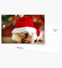 Christmas Puppy Postcards