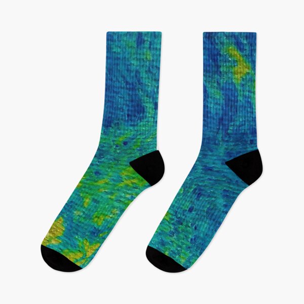 Item preview, Blue Yellow and Green Abstract Series (1 of 4) designed and sold by GingerEccentric.