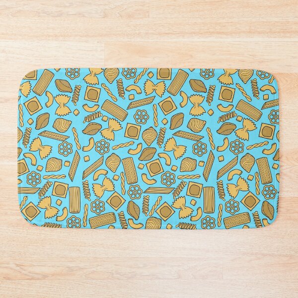 Item preview, Pasta Pattern On Blue designed and sold by NoSaysLion.