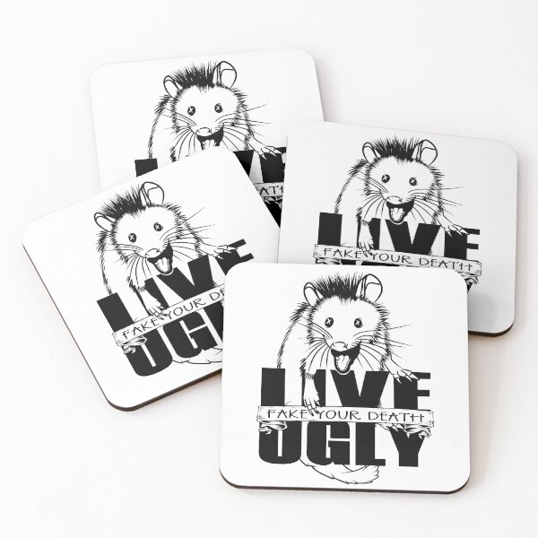 Item preview, Live Ugly opossum designed and sold by piedaydesigns.