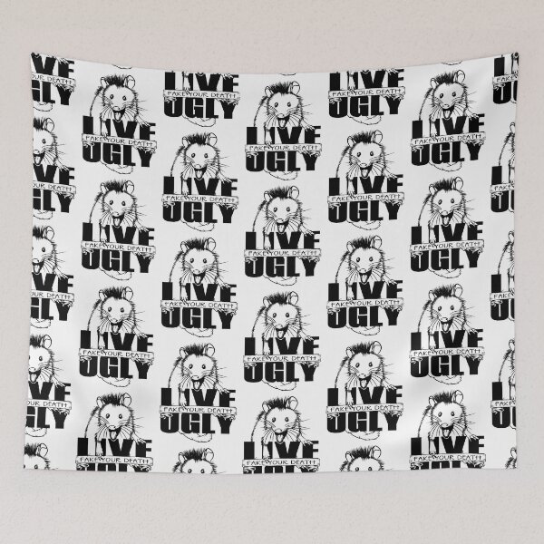 Item preview, Live Ugly opossum designed and sold by piedaydesigns.