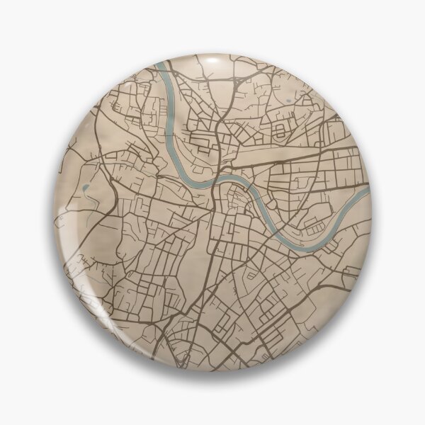 Item preview, Villach Sepia Map designed and sold by CPTVDesign.