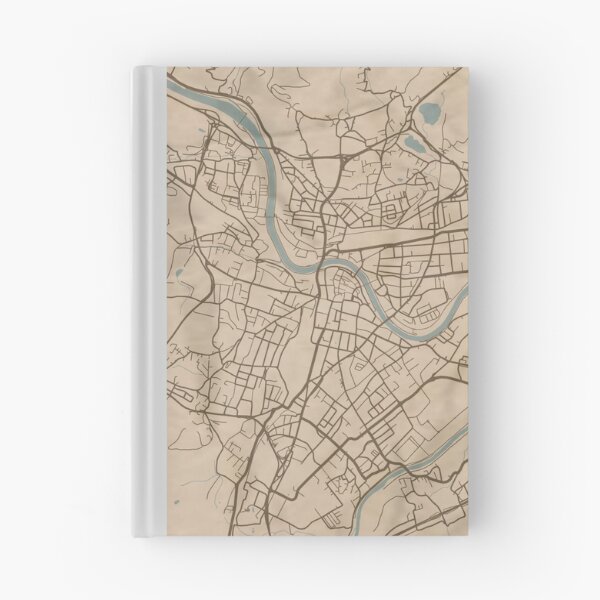 Item preview, Villach Sepia Map designed and sold by CPTVDesign.