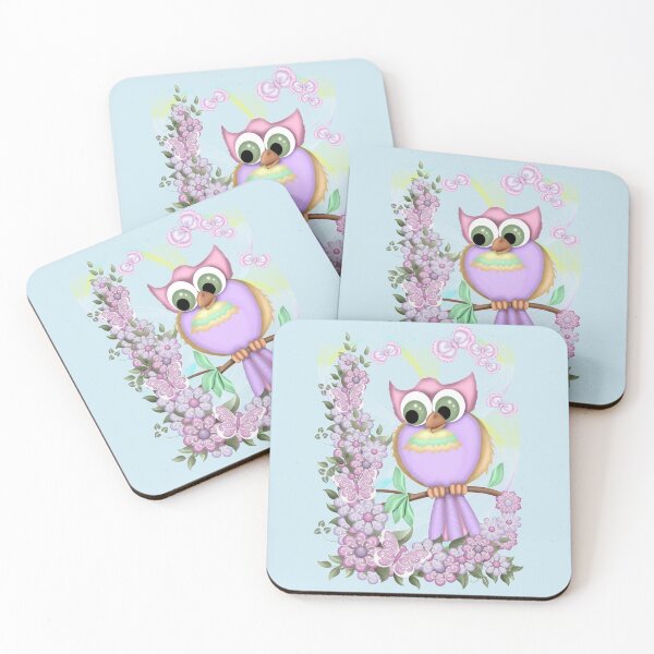 Item preview, The Owl and The Butterflies designed and sold by LoneAngel.
