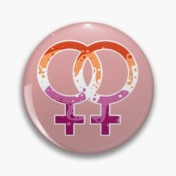 Aperçu de l'œuvre Identity Fluid: Lesbian 1 - symbole WLW créée et vendue par aevios.