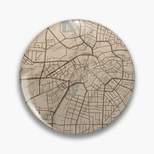 Item preview, Odense Sepia Map designed and sold by CPTVDesign.