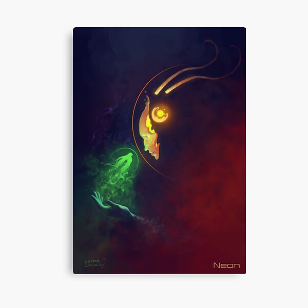 Neon Canvas Print