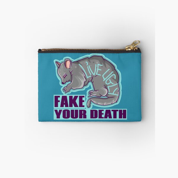 Item preview, Live Ugly possum FAKE YOUR DEATH designed and sold by piedaydesigns.