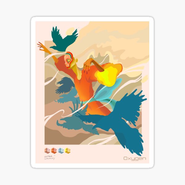 Oxygen Sticker