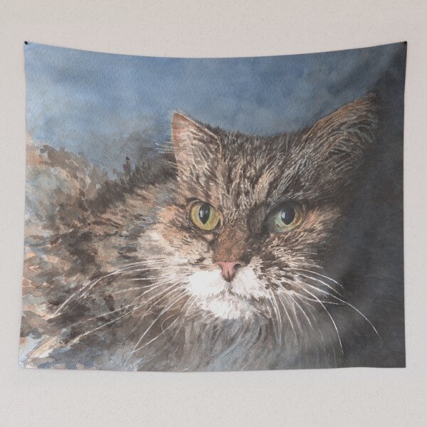 Item preview, Molly the Tabby Cat designed and sold by Moti Black.