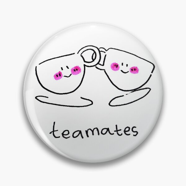 Item preview, We're Teamates designed and sold by Bellani Illustration x Lady Caramel.