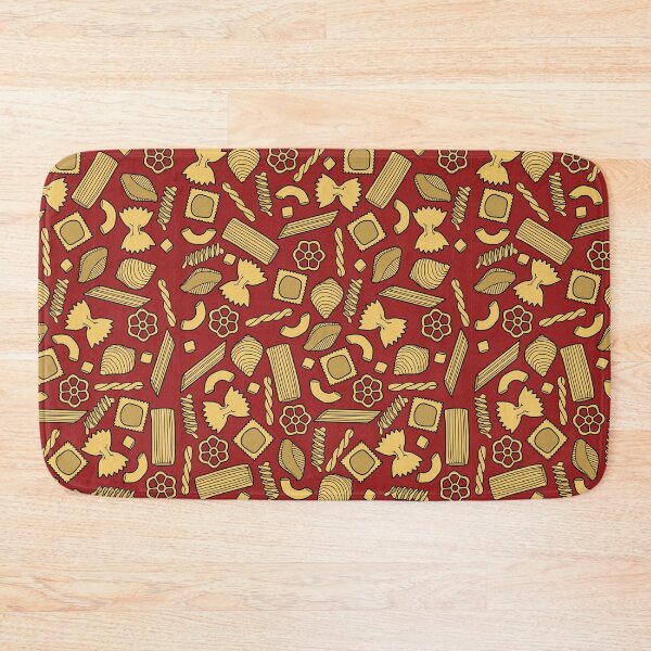 Item preview, Pasta Pattern On Red designed and sold by NoSaysLion.