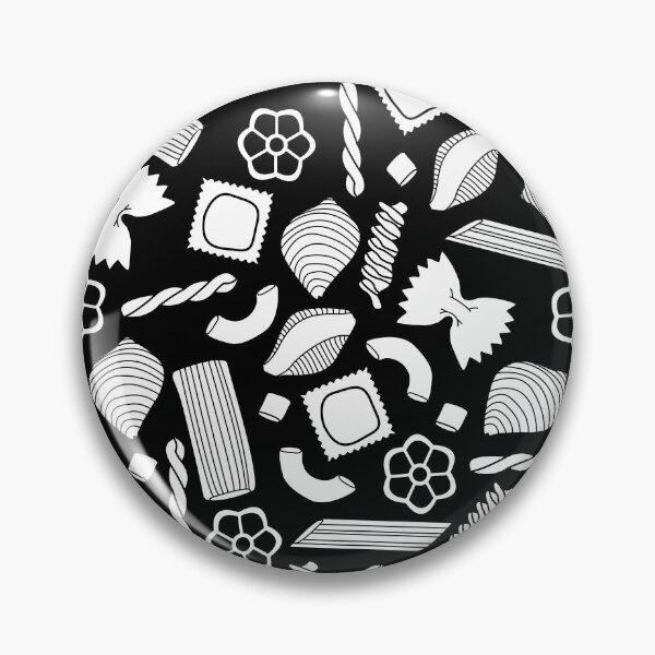 Item preview, Pasta Pattern On Black designed and sold by NoSaysLion.