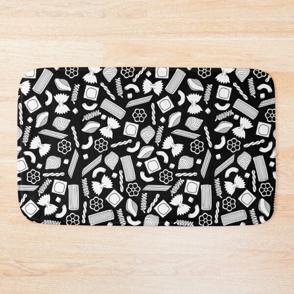 Item preview, Pasta Pattern On Black designed and sold by NoSaysLion.