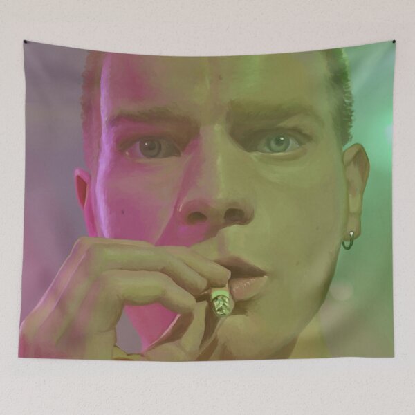 Item preview, Mark Renton Trainspotting Digital Painting designed and sold by Erboosney.