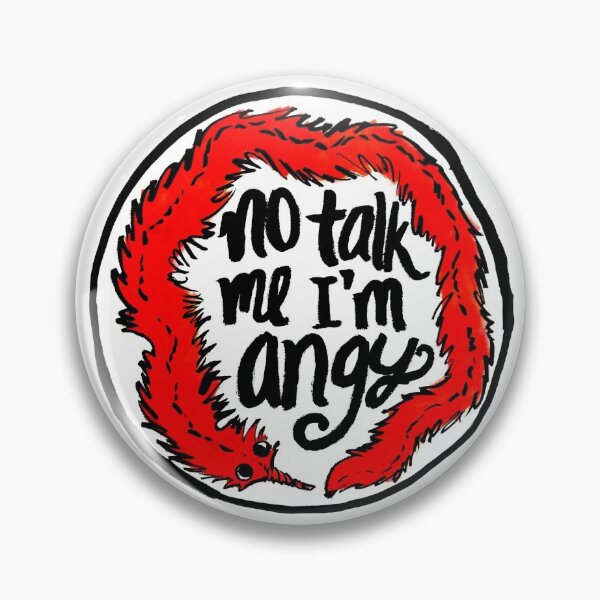 Item preview, no talk me im angy worm designed and sold by ArtsyYuffles.
