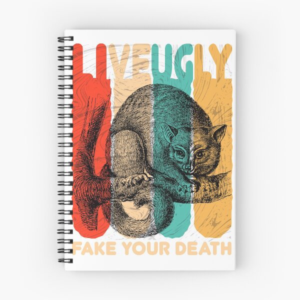 Item preview, Live Ugly Fake Your Death t-shirt designed and sold by designtshirt636.