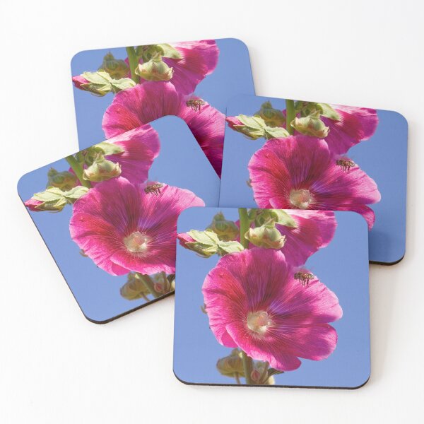 Item preview, Brilliant Pink Hollyhock designed and sold by Squirrel-Girl.