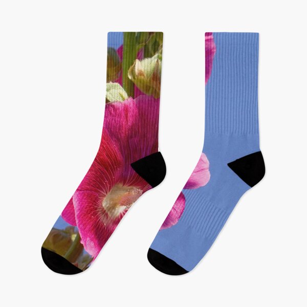 Item preview, Brilliant Pink Hollyhock designed and sold by Squirrel-Girl.
