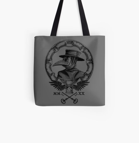 Plague Doctor All Over Print Tote Bag