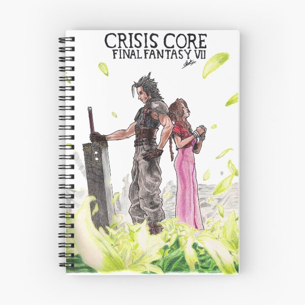 Item preview, Final Fantasy VII Crisis Core - Zack & Aerith designed and sold by samuraipratik.