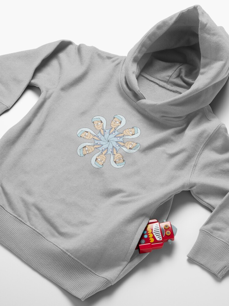 Alternate view of Sleepy Gary Mandala Toddler Pullover Hoodie