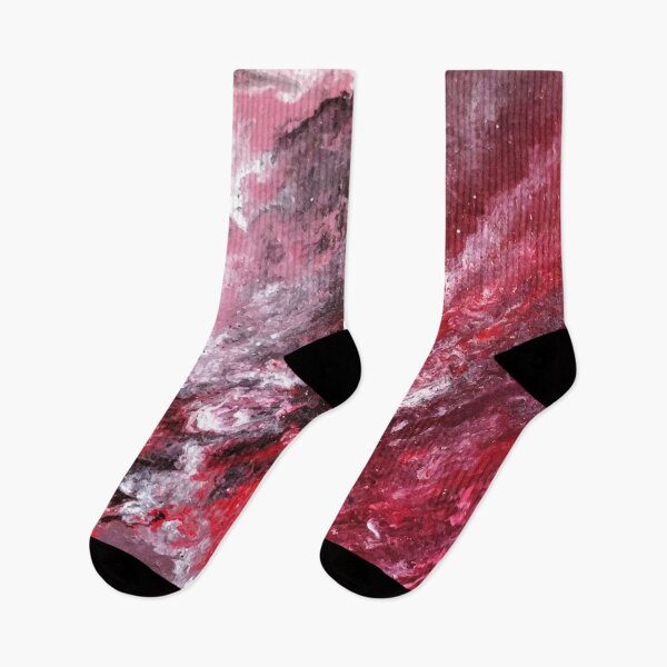 Item preview, Red Pink Black and White Wave designed and sold by GingerEccentric.