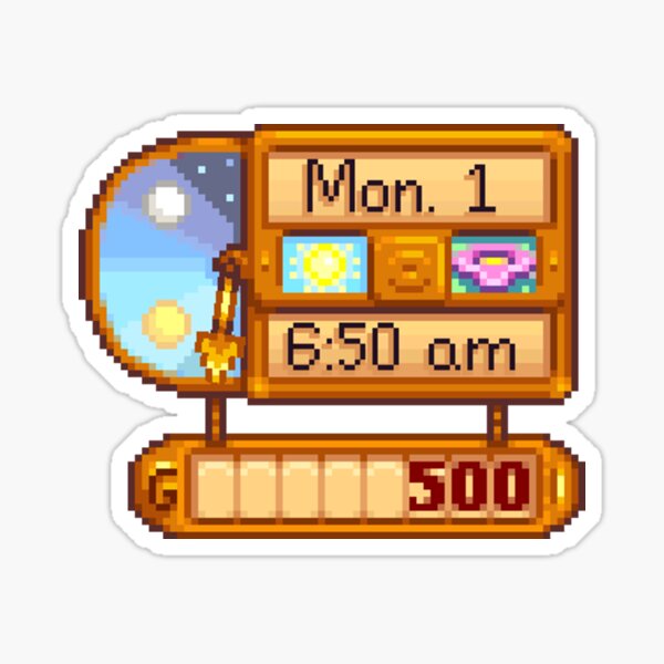 Stardew Valley Pixel Cute Fishes Sticker for Sale by simstock