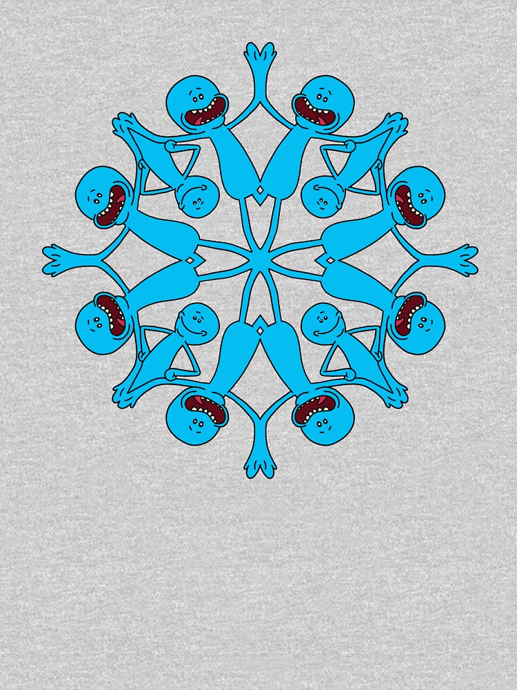 Mr. Meeseeks Mandala by HawkstoneDesign